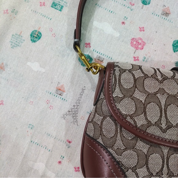 Coach Soho Signature Jacquard Shoulder Bag - Picture 4 of 7